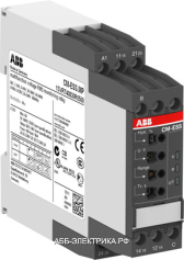 ABB CM-ESS.1S Реле контроля напряжения 1Ф (3-30В,6-60В, 30-300В, 60-600 AC/DC)24-240В AC/DC,1ПК